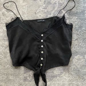 Women’s Black Cotton On Medium Tank Top